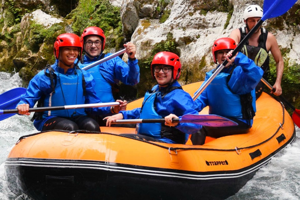 Rafting Family